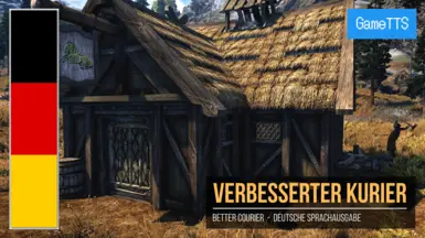 Better Courier - Deutsche Sprachausgabe at Skyrim Special Edition Nexus ...