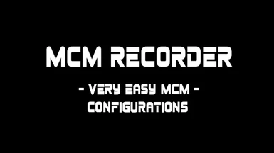 MCM Recorder