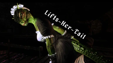 Lifts-Her-Tail - The Lusty Argonian Maid High Poly Female RaceMenu Preset