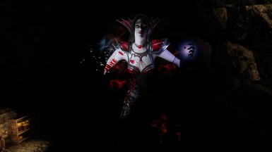 Detailed NPCs - Auras for Vampires COMBAT: DX Crimson Blood Armor, Serana Re-Imagined and Rudy's ENB for Cathedral Weathers