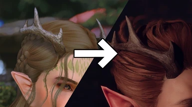 Bosmer NPCs have Antlers - Texture Patch