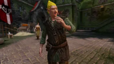 "By Azura, by Azura, by Azura! It's the Grand Champion! I can't believe it's you! Standing here! Next to me!"	