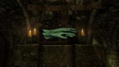 Necromancer Green Gloves