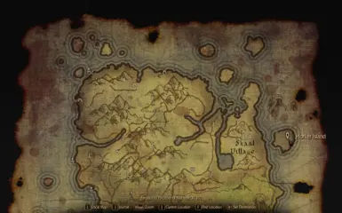 Skyrim and Solstheim Paper Maps by Geevee for FWMF at Skyrim Special ...