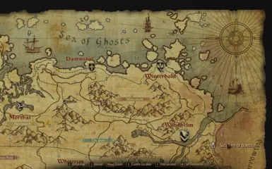 Skyrim and Solstheim Paper Maps by Geevee for FWMF at Skyrim Special ...