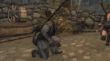 Stealthy man... Lydia's got the jump on him lol