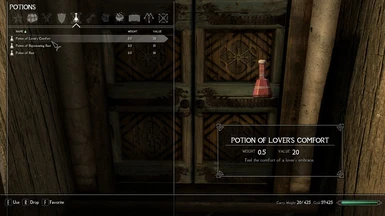 Potion of Lovers Comfort