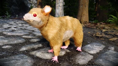 gg77 Skeever Replacer - Light Brown Rat