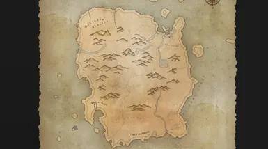 Solstheim's Map (In-game) #1