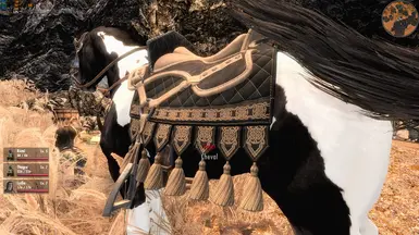 Avec Oblivion Horses, le licol/filet est mal adapté pour l'instant. Peut-être un patch futur...