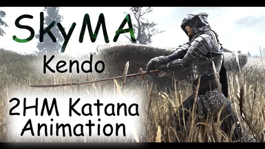 SkyMA - Kendo 2HM Katana animation - SkySA1.9