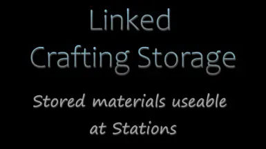 Linked Crafting Storage