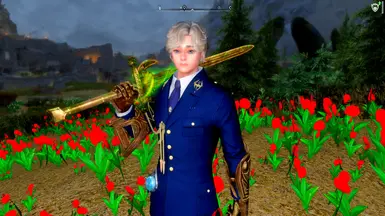 blond hair &amp; blue eyes
