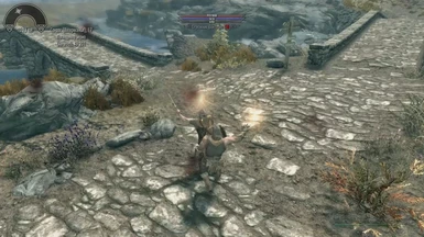 Parrying -- weapons bounce on impact