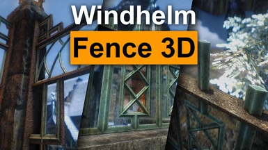 Windhelm Fence 3D