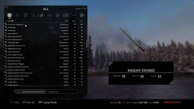 immersive weapons mod skyrim special edition