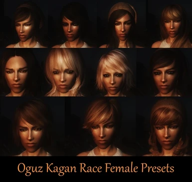 Oguz Kagan Race Female Presets
