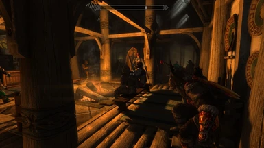 A Handful of the Wanderers Resting in the Bannered Mare