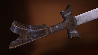 Forsworn Kampilan - Sword with a curve at Skyrim Special Edition Nexus ...