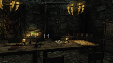 This used to be a convenient backdoor room. Now it's the HQ of the Potema Necromancer Cult.