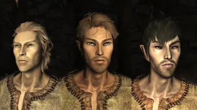 High Poly Male Elves Presets for Racemenu at Skyrim Special Edition ...