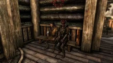 Just two mercenaries chilling