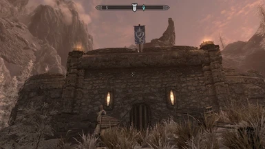 Bloodlet Throne, exterior