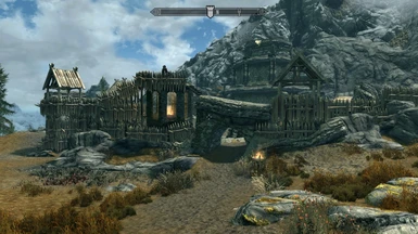 Fellglow Keep repaired with materials from Whiterun
