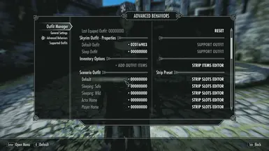 Outfit Manager at Skyrim Special Edition Nexus - Mods and Community