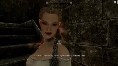 Bijin Taarie with High Poly Vanilla Hair at Skyrim Special Edition ...