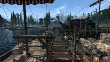 Solitude Docks Improvements Fixes at Skyrim Special Edition Nexus ...