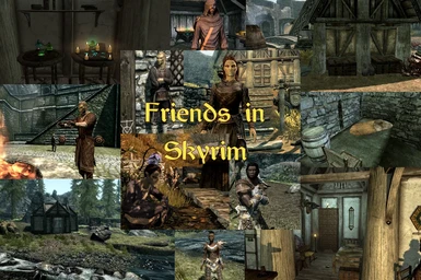 Friends in Skyrim Banner