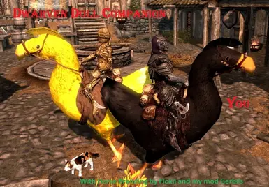 Dwarven Doll on Chocobo