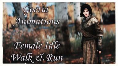 Goetia Animations - Female Idle Walk And Run