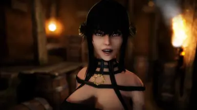 Serana Replacer has Fangs