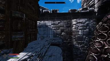 Windhelm Wall Before