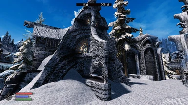 Candlehearth after (Snowmound is from icy windhelm, not this mod)