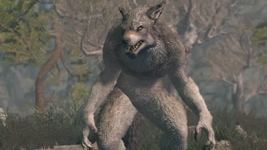 Natural werewolf skin MTSE