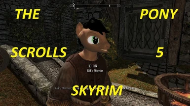 The Pony Scrolls 5 Skyrim SE