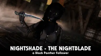 Nightshade - the Nightblade - a Black Panther Follower UNP-UUNP CBBE-3BA