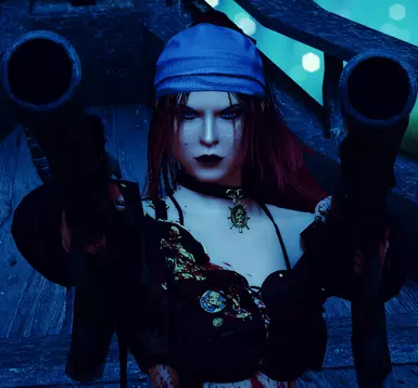 Courtesy of Nothingsweet (If Elle were a pirate &lt;3)