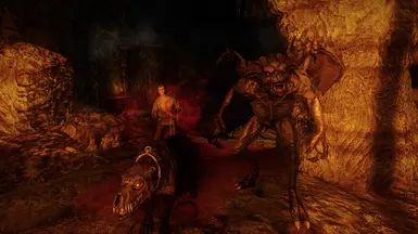 Don't get hit by a Gargoyle charge!
