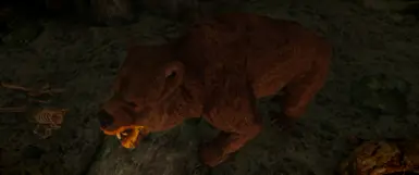 Skyrim Anniversary Edition - Tpose Cave Bear Fight 