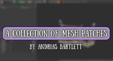 A collection of mesh patches by Andrias Bartlett