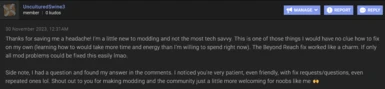 This was just a really sweet comment I wanted an image of...