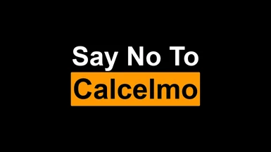 Say No To Calcelmo