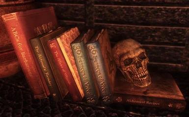 Book Covers Skyrim - Lost Library REDUX 4K-2K
