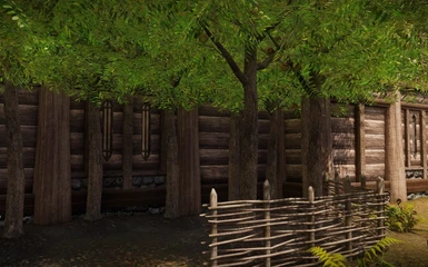 A small grove created from Ironwood trees