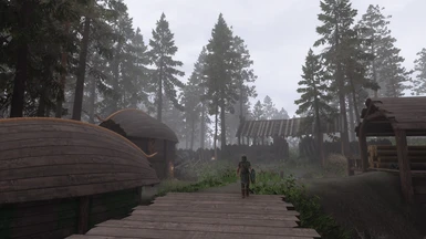 JK's Skyrim - With new house for Watchman on left