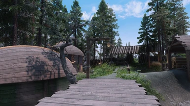 JK's Skyrim - Clear day in outer Morthal